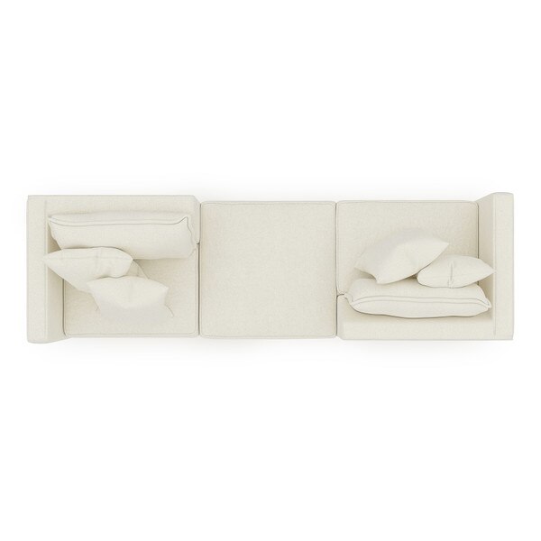 Oslo 3 Piece Sectional Tete A Tete